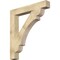 Ekena Millwork Olympic Block Rough Sawn Bracket, Douglas Fir, 6"W x 44"D x 48"H BKT06X44X48OLY05RDF - alternate 1